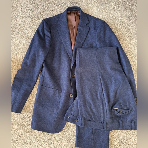 Suitsupply Blue Suit Modern Classic Cut